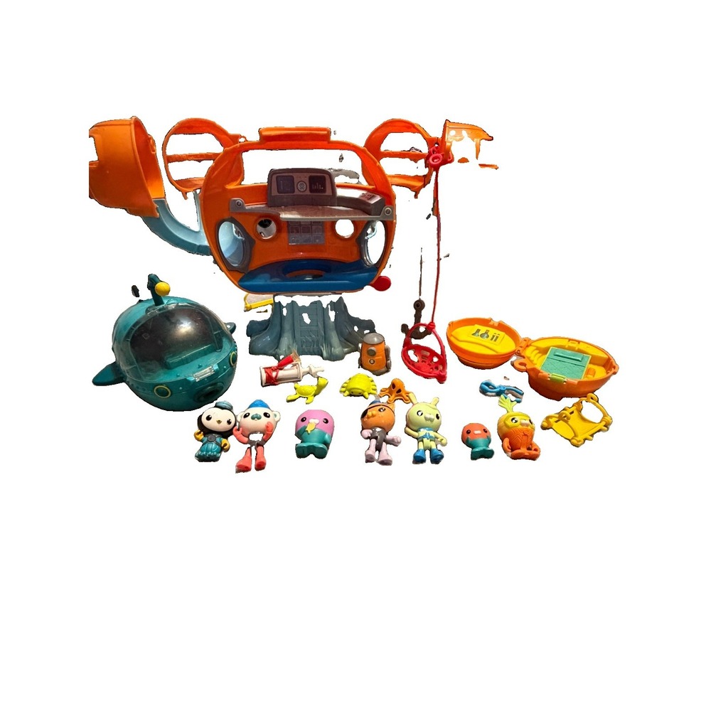 Fisher Price Octonauts GUP Vehicle Figure Lot Barnacles Peso Kwazii